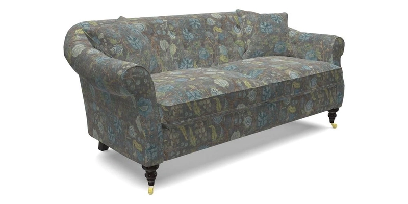 Abbotsbury 3 Seater Sofa in Linara Bison