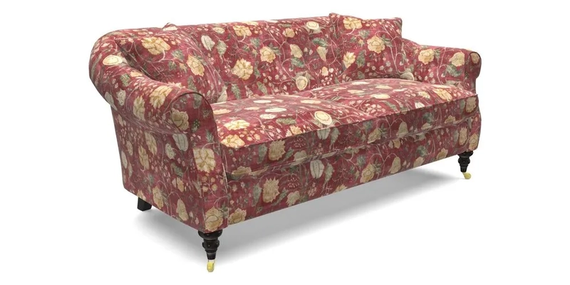 Abbotsbury 3 Seater Sofa in Linara Bison