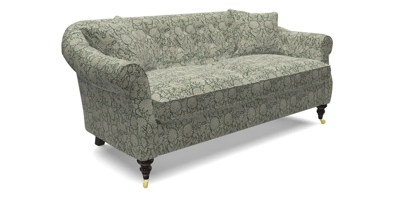 Abbotsbury 3 Seater Sofa in Linara Bison