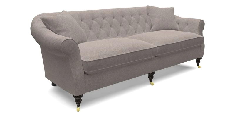 Abbotsbury 3 Seater Sofa in Linara Bison