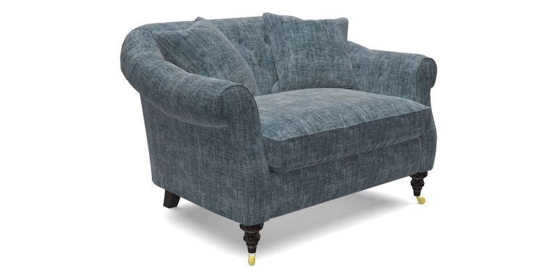 Abbotsbury Snuggler in Linwood Freya Mineral with scatters in Linwood Cosmo