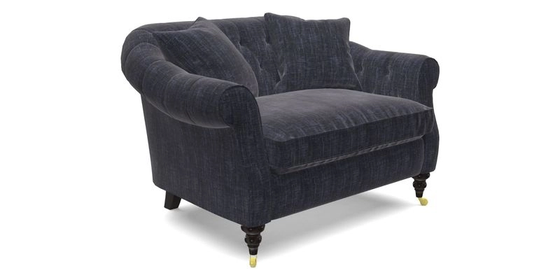 Abbotsbury Snuggler in Linwood Freya Mineral with scatters in Linwood Cosmo