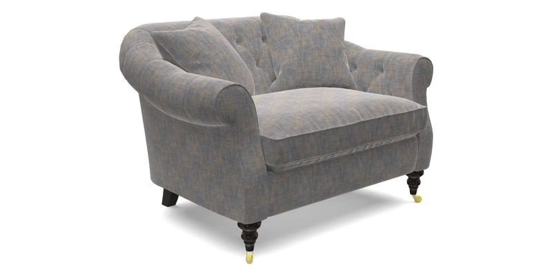 Abbotsbury Snuggler in Linwood Freya Mineral with scatters in Linwood Cosmo