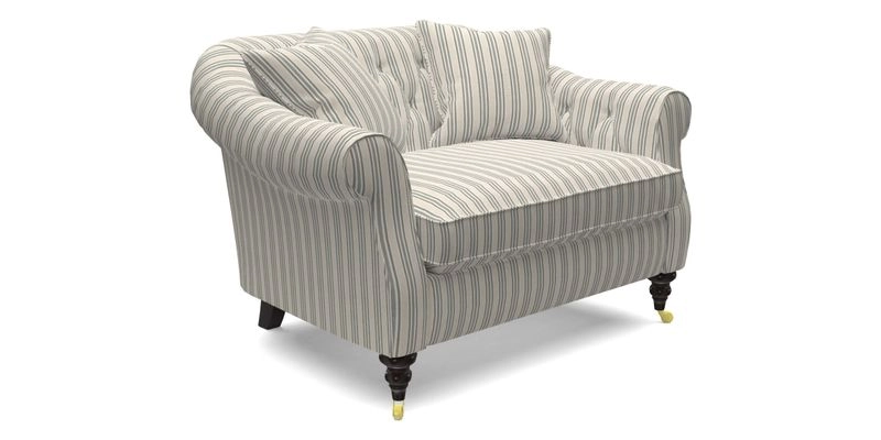 Abbotsbury Snuggler in Linwood Freya Mineral with scatters in Linwood Cosmo