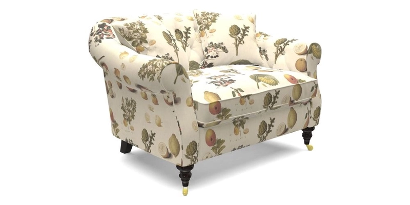 Abbotsbury Snuggler in Linwood Freya Mineral with scatters in Linwood Cosmo