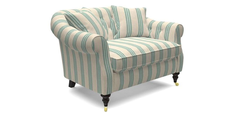 Abbotsbury Snuggler in Linwood Freya Mineral with scatters in Linwood Cosmo