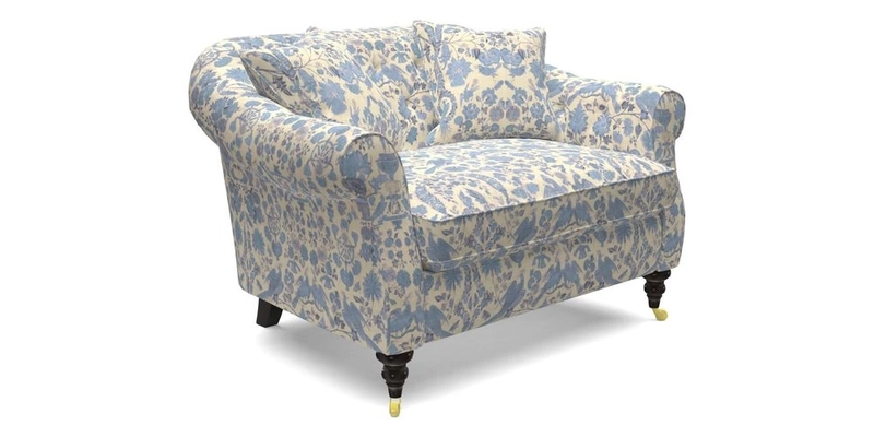 Abbotsbury Snuggler in Linwood Freya Mineral with scatters in Linwood Cosmo