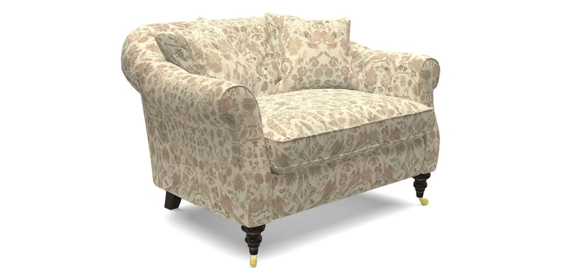 Abbotsbury Snuggler in Linwood Freya Mineral with scatters in Linwood Cosmo