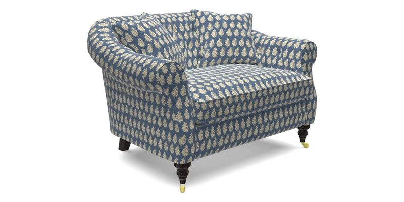 Abbotsbury Snuggler in Linwood Freya Mineral with scatters in Linwood Cosmo