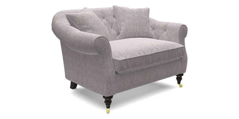 Abbotsbury Snuggler in Linwood Freya Mineral with scatters in Linwood Cosmo