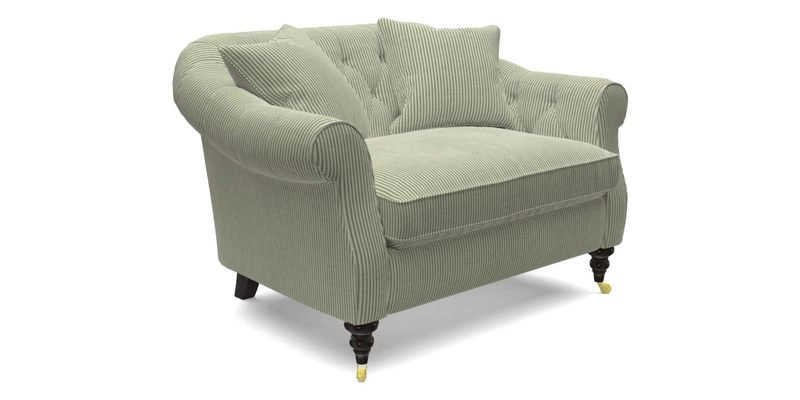 Abbotsbury Snuggler in Linwood Freya Mineral with scatters in Linwood Cosmo