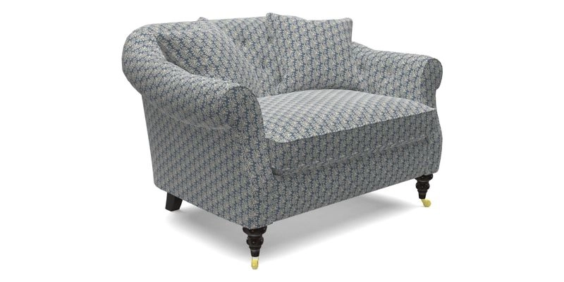 Abbotsbury Snuggler in Linwood Freya Mineral with scatters in Linwood Cosmo