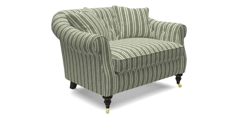 Abbotsbury Snuggler in Linwood Freya Mineral with scatters in Linwood Cosmo