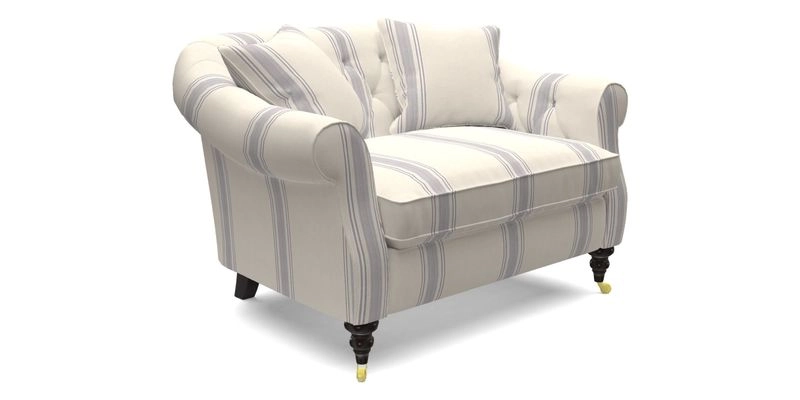 Abbotsbury Snuggler in Linwood Freya Mineral with scatters in Linwood Cosmo