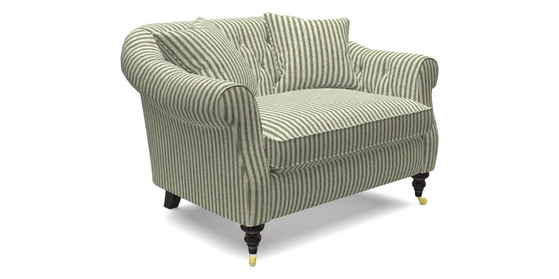 Abbotsbury Snuggler in Linwood Freya Mineral with scatters in Linwood Cosmo