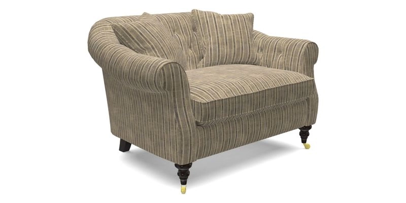 Abbotsbury Snuggler in Linwood Freya Mineral with scatters in Linwood Cosmo