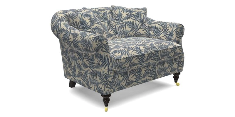 Abbotsbury Snuggler in Linwood Freya Mineral with scatters in Linwood Cosmo