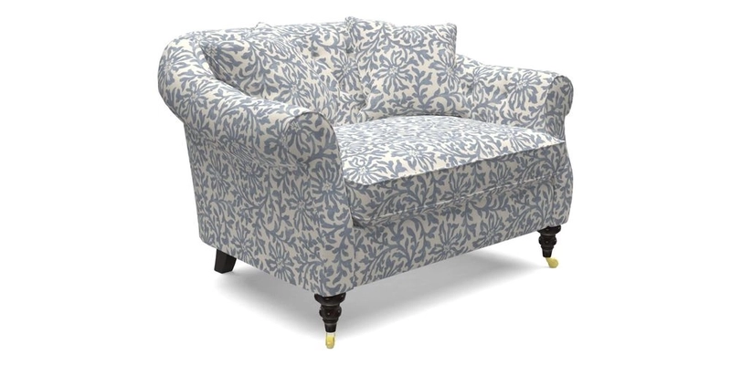 Abbotsbury Snuggler in Linwood Freya Mineral with scatters in Linwood Cosmo