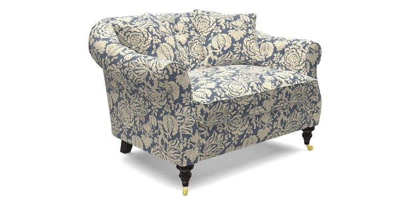 Abbotsbury Snuggler in Linwood Freya Mineral with scatters in Linwood Cosmo