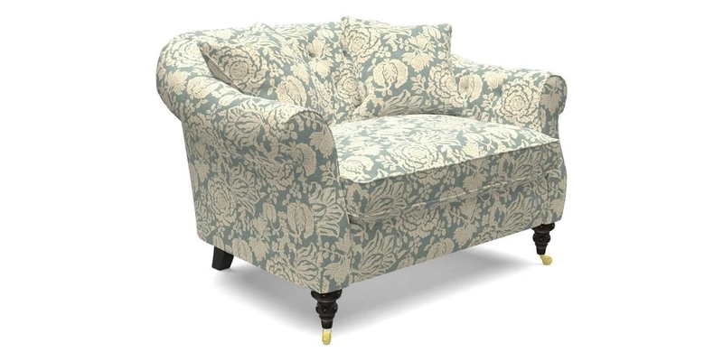 Abbotsbury Snuggler in Linwood Freya Mineral with scatters in Linwood Cosmo