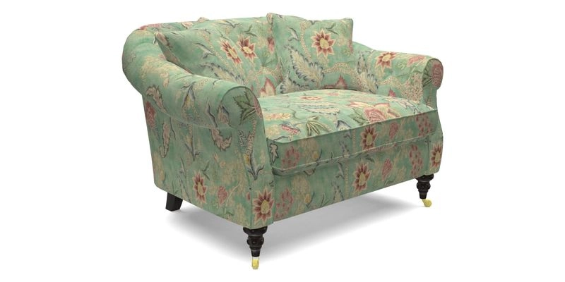 Abbotsbury Snuggler in Linwood Freya Mineral with scatters in Linwood Cosmo