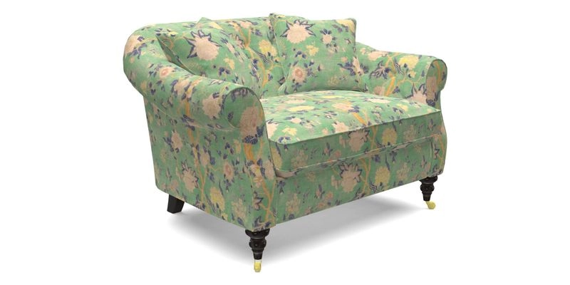 Abbotsbury Snuggler in Linwood Freya Mineral with scatters in Linwood Cosmo