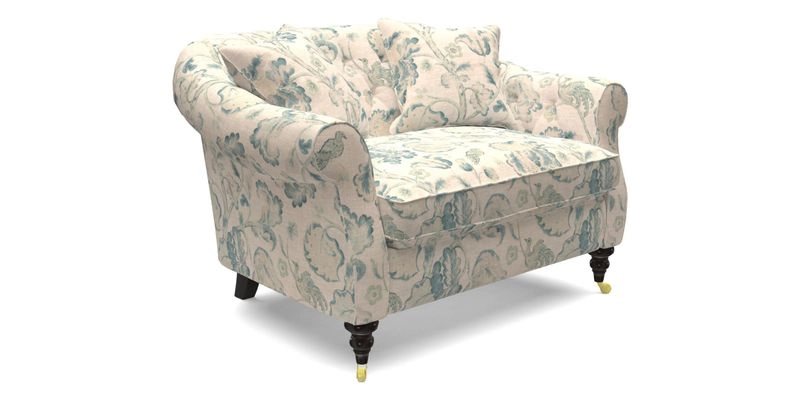 Abbotsbury Snuggler in Linwood Freya Mineral with scatters in Linwood Cosmo