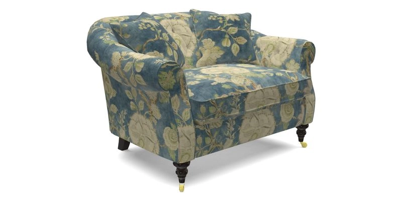 Abbotsbury Snuggler in Linwood Freya Mineral with scatters in Linwood Cosmo