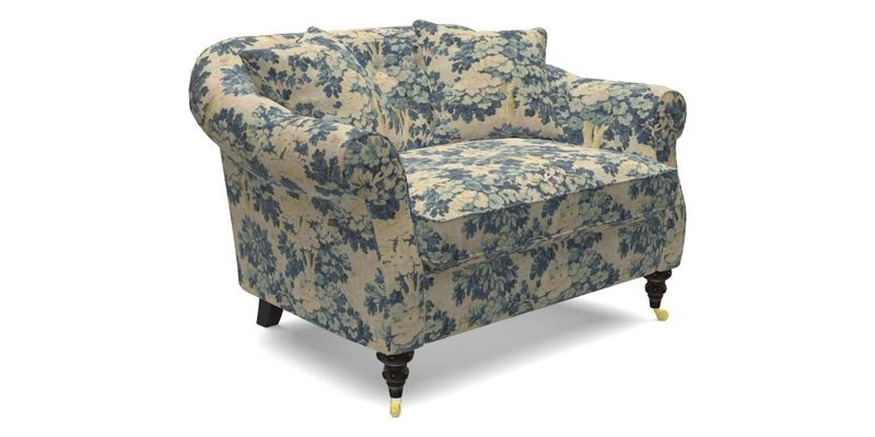 Abbotsbury Snuggler in Linwood Freya Mineral with scatters in Linwood Cosmo