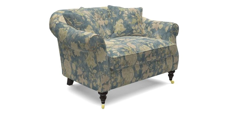 Abbotsbury Snuggler in Linwood Freya Mineral with scatters in Linwood Cosmo