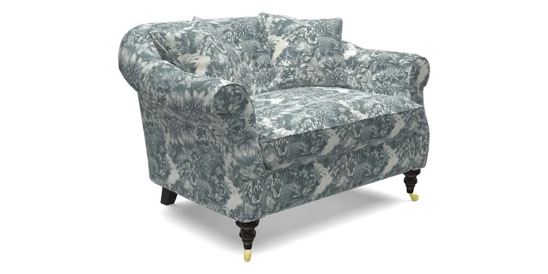 Abbotsbury Snuggler in Linwood Freya Mineral with scatters in Linwood Cosmo