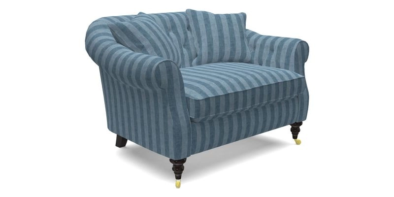 Abbotsbury Snuggler in Linwood Freya Mineral with scatters in Linwood Cosmo