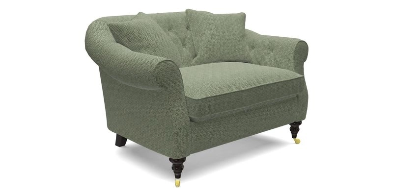 Abbotsbury Snuggler in Linwood Freya Mineral with scatters in Linwood Cosmo