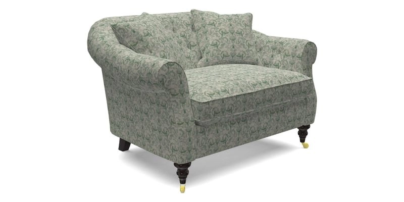 Abbotsbury Snuggler in Linwood Freya Mineral with scatters in Linwood Cosmo