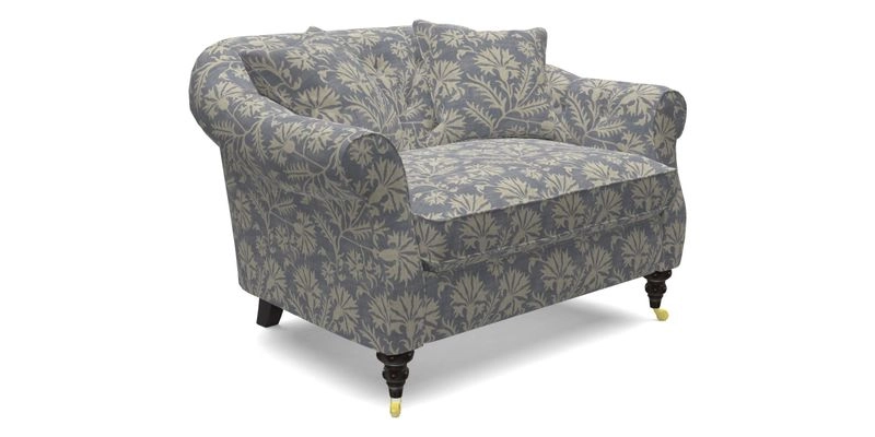 Abbotsbury Snuggler in Linwood Freya Mineral with scatters in Linwood Cosmo