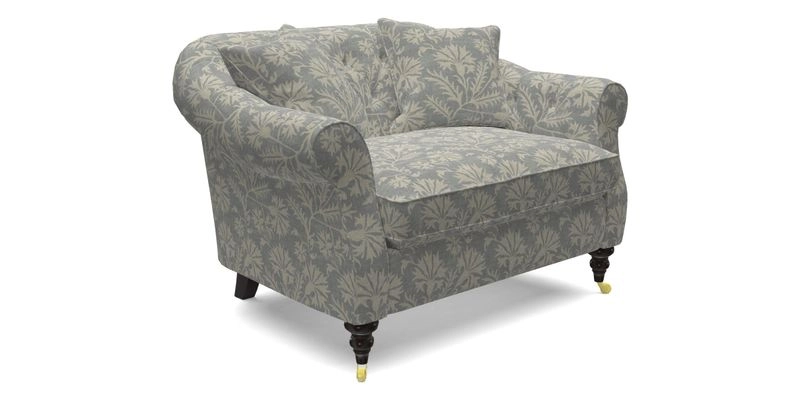 Abbotsbury Snuggler in Linwood Freya Mineral with scatters in Linwood Cosmo