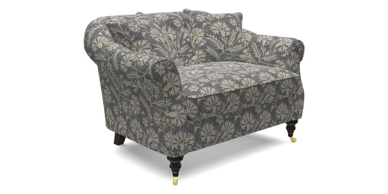 Abbotsbury Snuggler in Linwood Freya Mineral with scatters in Linwood Cosmo