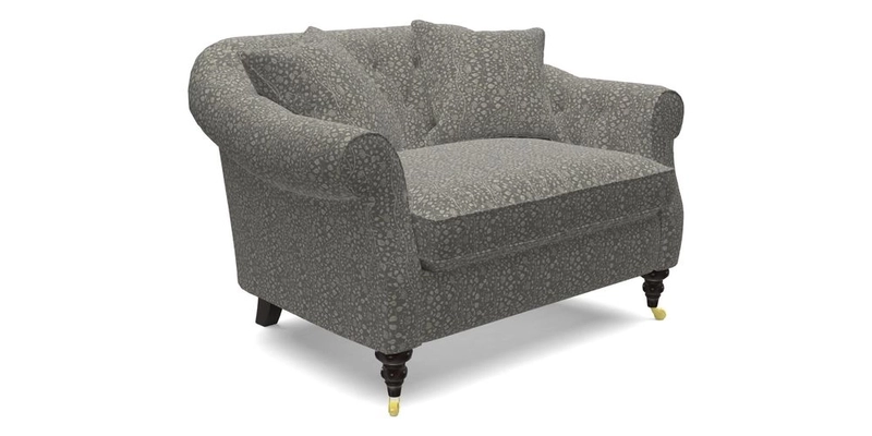 Abbotsbury Snuggler in Linwood Freya Mineral with scatters in Linwood Cosmo