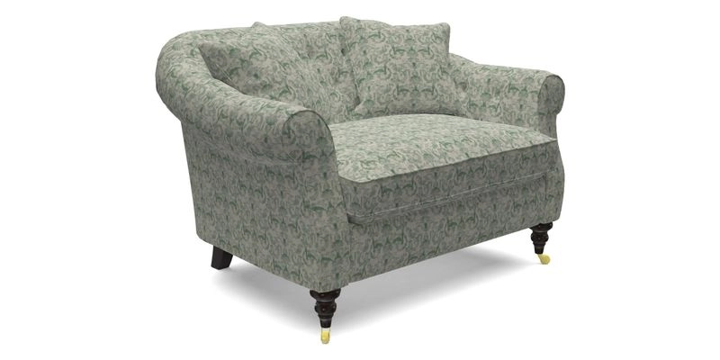 Abbotsbury Snuggler in Linwood Freya Mineral with scatters in Linwood Cosmo