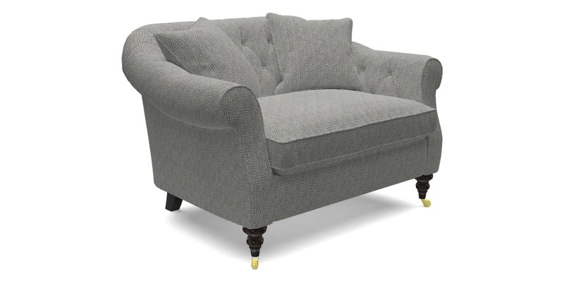 Abbotsbury Snuggler in Linwood Freya Mineral with scatters in Linwood Cosmo