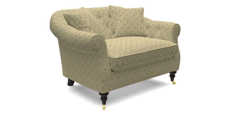 Abbotsbury Snuggler in Linwood Freya Mineral with scatters in Linwood Cosmo