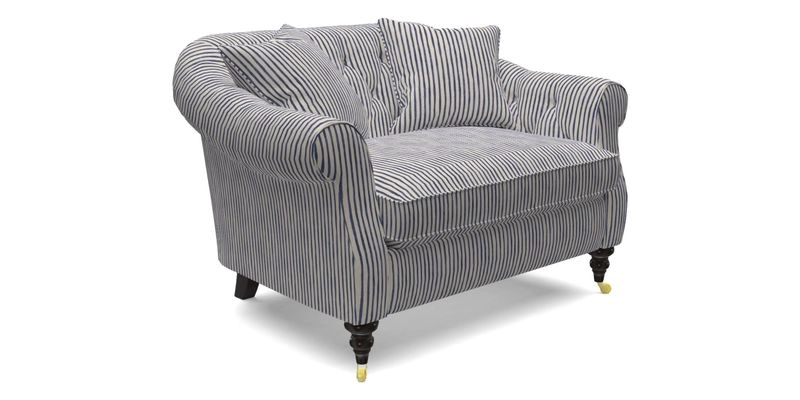 Abbotsbury Snuggler in Linwood Freya Mineral with scatters in Linwood Cosmo