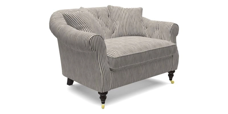 Abbotsbury Snuggler in Linwood Freya Mineral with scatters in Linwood Cosmo