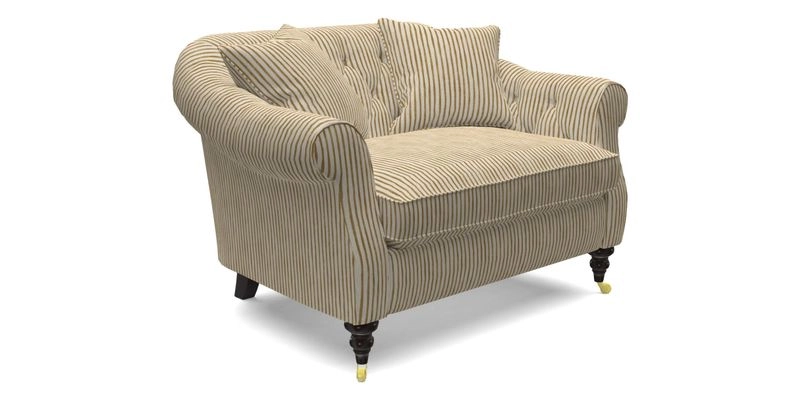 Abbotsbury Snuggler in Linwood Freya Mineral with scatters in Linwood Cosmo