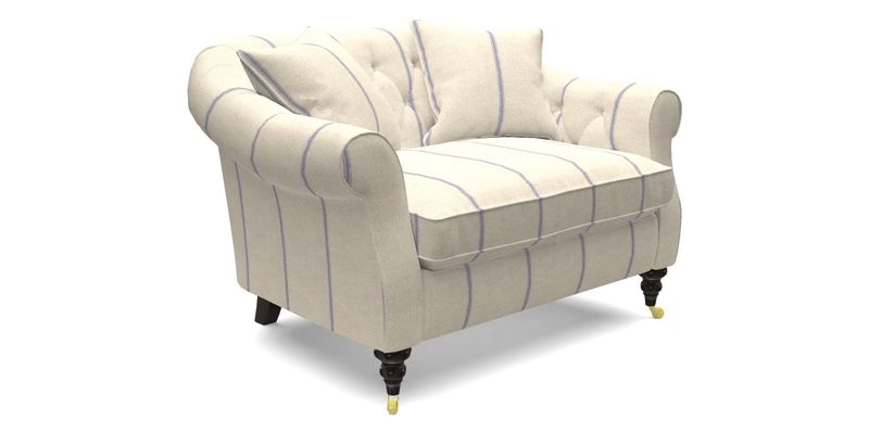 Abbotsbury Snuggler in Linwood Freya Mineral with scatters in Linwood Cosmo