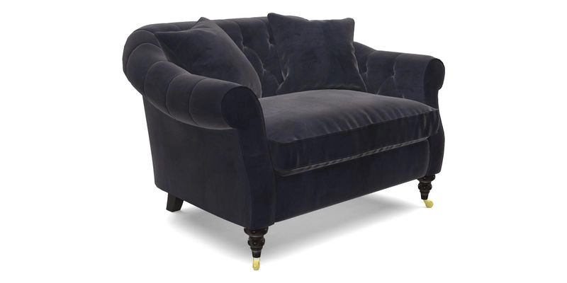 Abbotsbury Snuggler in Linwood Freya Mineral with scatters in Linwood Cosmo