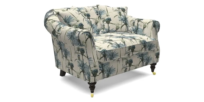 Abbotsbury Snuggler in Linwood Freya Mineral with scatters in Linwood Cosmo