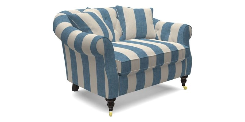 Abbotsbury Snuggler in Linwood Freya Mineral with scatters in Linwood Cosmo