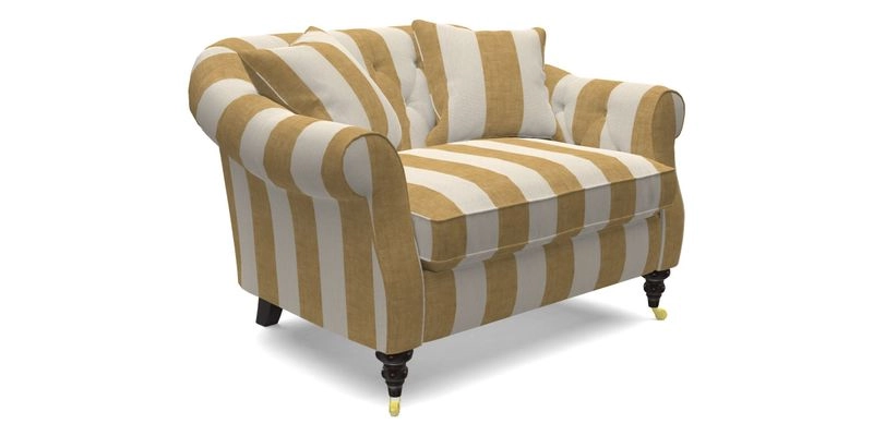 Abbotsbury Snuggler in Linwood Freya Mineral with scatters in Linwood Cosmo