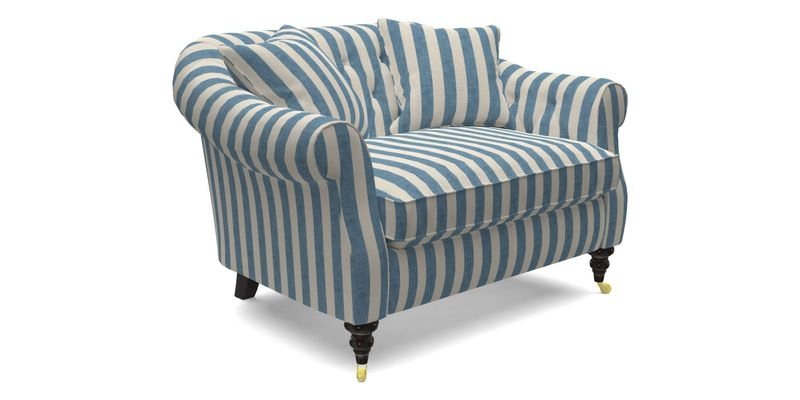 Abbotsbury Snuggler in Linwood Freya Mineral with scatters in Linwood Cosmo